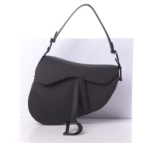 white matte dior saddle bag|christian dior black crossbody bag.